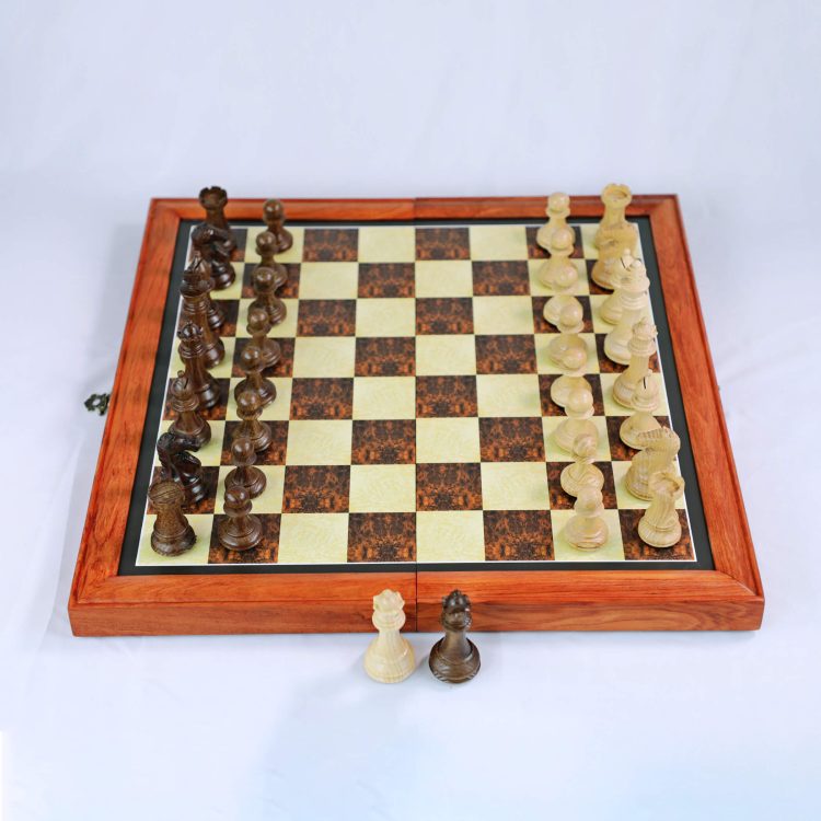 Bàn Cờ Vua Gấp Deluxe Chuẩn Thi Đấu Quốc Tế FIDE và USCF