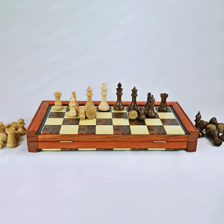 Bàn Cờ Vua Gấp Deluxe Chuẩn Thi Đấu Quốc Tế FIDE và USCF