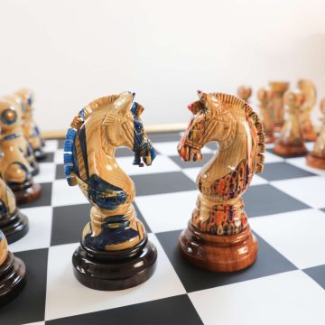 Bộ Cờ Vua Trang Trí Siêu Lớn - Giant Chess Set (10)