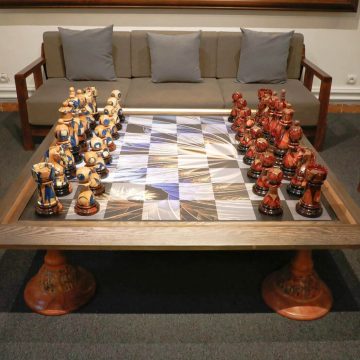Bộ Cờ Vua Trang Trí Siêu Lớn - Giant Chess Set 2