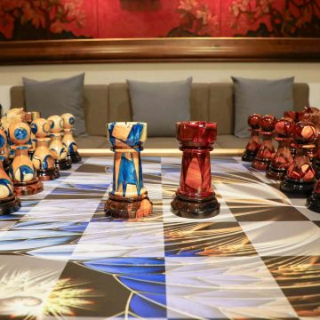 Bộ Cờ Vua Trang Trí Siêu Lớn - Giant Chess Set 5