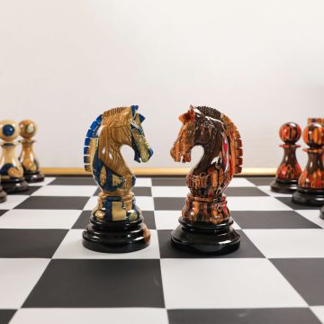 Bộ Cờ Vua Trang Trí Siêu Lớn - Giant Chess Set (6)