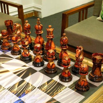 Bộ Cờ Vua Trang Trí Siêu Lớn - Giant Chess Set 6