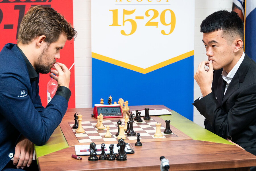 Ding Liren vs Magnus Carlsen
