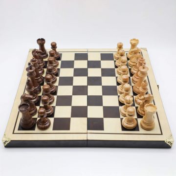 Cờ Vua Standard Economy Set - Gỗ Tần Bì