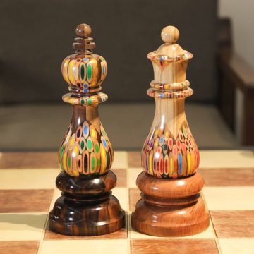 Set 2 Quân Cờ Vua Hậu To Độc Đáo Cao Cấp