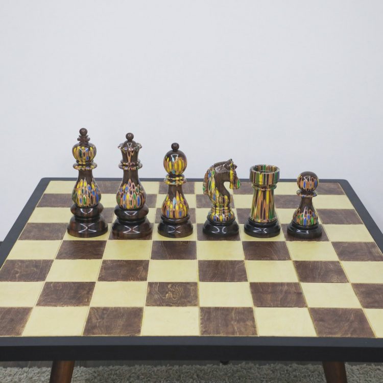 Set 6 Quân Cờ Hậu - Vua - Xe - Tượng - Mã - Tốt